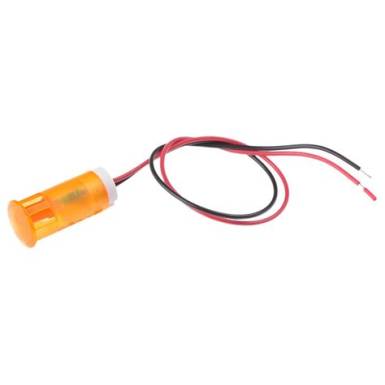 LED-es jelzől&aacute;mpa 12 V/DC, IP67, narancs, Arcolectric L0275OSLAD