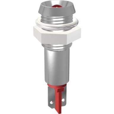 LED jelzőlámpa fehér 6 MM LED jelzőlámpa fehér 6 MM