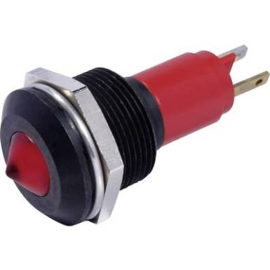 LED-es jelzől&aacute;mpa IP67 19mm feh&eacute;r 12 V