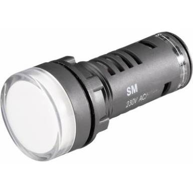 LED-es villogó jelzőlámpa 22mm piros 24V/ACDC LED-es villogó jelzőlámpa 22mm piros 24V/ACDC