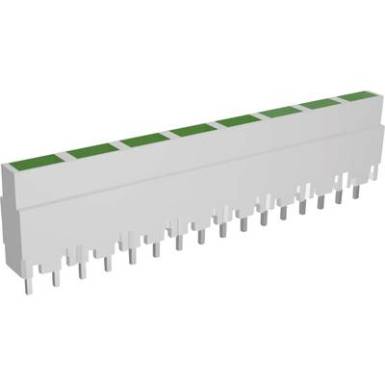 Signal Construct LED sor, 8-as, 40,8 x 3,7 x 9 mm, zöld, ZALW 082 Signal Construct LED sor, 8-as, 40,8 x 3,7 x 9 mm, zöld, ZALW 082