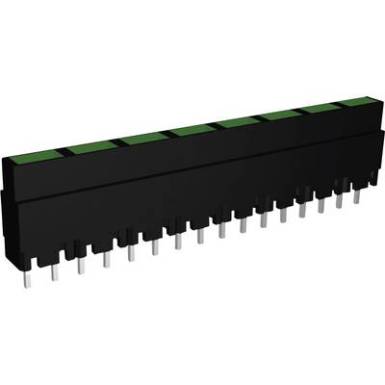 Signal Construct LED sor, 8-as, 40,8 x 3,7 x 9 mm, zöld, ZALS 082 Signal Construct LED sor, 8-as, 40,8 x 3,7 x 9 mm, zöld, ZALS 082