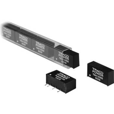DC/DC átalakító, TMA sorozat, 1 W, SIL-7, bemenet: (±10 %) 24 V/DC, kimenet: 5 V/DC 200 mA 1 W, TracoPower TMA 2405S DC/DC átalakító, TMA sorozat, 1 W, SIL-7, bemenet: (±10 %) 24 V/DC, kimenet: 5 V/DC 200 mA 1 W, TracoPower TMA 2405S