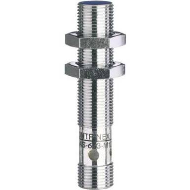 Indukt&iacute;v k&ouml;zel&iacute;t&eacute;s kapcsol&oacute; (-&eacute;rz&eacute;kelő) M12, kapcsol&aacute;si t&aacute;vols&aacute;g: 2 mm, Contrinex DW-AS-603-M12