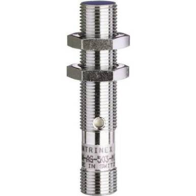 Induktív közelítés kapcsoló (-érzékelő) M12, kapcsolási távolság: 6 mm, Contrinex DW-AS-503-M12 Induktív közelítés kapcsoló (-érzékelő) M12, kapcsolási távolság: 6 mm, Contrinex DW-AS-503-M12
