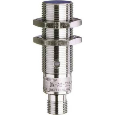 Induktív közelítés kapcsoló (-érzékelő) M18, kapcsolási távolság: 12 mm, Contrinex DW-AS-503-M18-002 Induktív közelítés kapcsoló (-érzékelő) M18, kapcsolási távolság: 12 mm, Contrinex DW-AS-503-M18-002