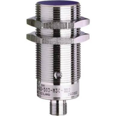 Induktív közelítés kapcsoló (-érzékelő) M30, kapcsolási távolság: 22 mm, Contrinex DW-AS-503-M30-002 Induktív közelítés kapcsoló (-érzékelő) M30, kapcsolási távolság: 22 mm, Contrinex DW-AS-503-M30-002