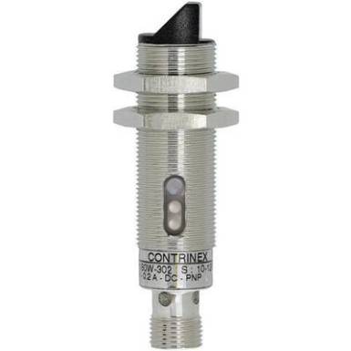 Fénysorompó, reflexiós fénydetektor hatótáv 2000mm M18 menettel Contrinex LRS-1180W-304 Fénysorompó, reflexiós fénydetektor hatótáv 2000mm M18 menettel Contrinex LRS-1180W-304