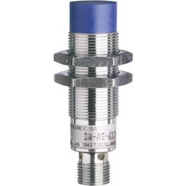 Induktív közelítés kapcsoló (-érzékelő) M18, kapcsolási távolság: 8 mm, Contrinex DW-AS-613-M18-002 Induktív közelítés kapcsoló (-érzékelő) M18, kapcsolási távolság: 8 mm, Contrinex DW-AS-613-M18-002
