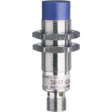 Induktív közelítés kapcsoló (-érzékelő) M18, kapcsolási távolság: 8 mm, Contrinex DW-AS-614-M18-002 Induktív közelítés kapcsoló (-érzékelő) M18, kapcsolási távolság: 8 mm, Contrinex DW-AS-614-M18-002