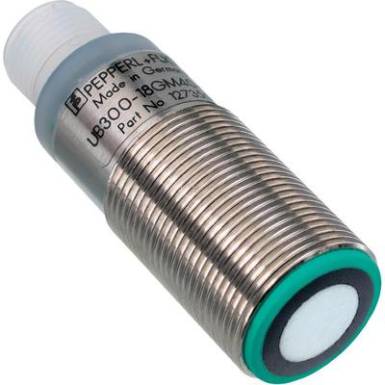 Ultrahang érzékelő M18, hatótáv: 50 - 800 mm, Pepperl & Fuchs UB800-18GM40-U-V1 Ultrahang érzékelő M18, hatótáv: 50 - 800 mm, Pepperl & Fuchs UB800-18GM40-U-V1