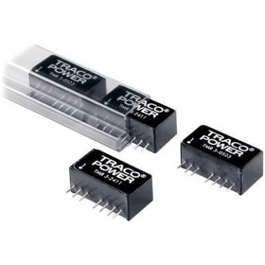 DC/DC átalakító, TMR 3 sorozat, 3 Watt, bemenet: 4,5 - 9 V/DC, kimenet: 12 V/DC 250 mA 3 W, TracoPower TMR 3-0512 DC/DC átalakító, TMR 3 sorozat, 3 Watt, bemenet: 4,5 - 9 V/DC, kimenet: 12 V/DC 250 mA 3 W, TracoPower TMR 3-0512