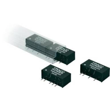 DC/DC átalakító, TMH sorozat, 2 Watt, SIL-7, bemenet: 5 V/DC, kimenet: 5 V/DC 400 mA 2 W, TracoPower TMH 0505S DC/DC átalakító, TMH sorozat, 2 Watt, SIL-7, bemenet: 5 V/DC, kimenet: 5 V/DC 400 mA 2 W, TracoPower TMH 0505S