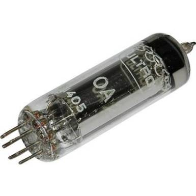 Elektroncső OA 2, p&oacute;lussz&aacute;m 7, Fesz&uuml;lts&eacute;g-szab&aacute;lyoz&oacute;