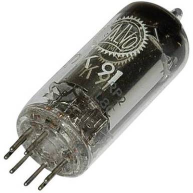 Elektroncső DK 91, pólusszám 7, Hebtóda Elektroncső DK 91, pólusszám 7, Hebtóda