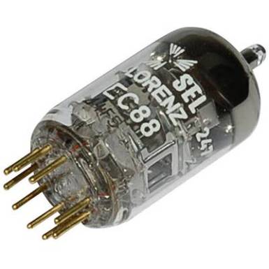 Elektroncső EC 88, pólusszám 9, novál foglalat, Trióda Elektroncső EC 88, pólusszám 9, novál foglalat, Trióda