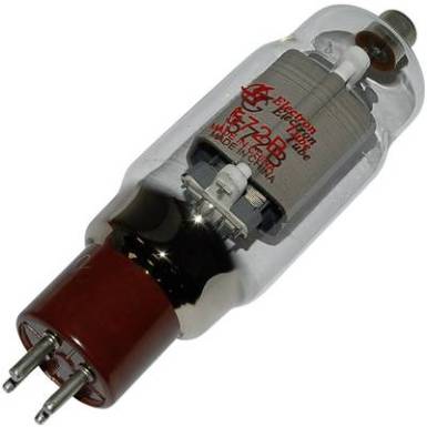 Elektroncső 572 B, pólusszám 4, UX-4 foglalat, Végpentóda Elektroncső 572 B, pólusszám 4, UX-4 foglalat, Végpentóda