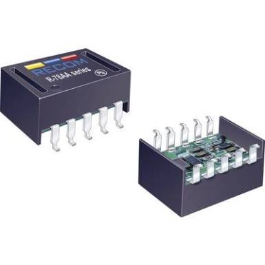 DC/DC &aacute;talak&iacute;t&oacute;, be: 6,5 - 32 V/DC, ki: 3 - 8 V/DC, 500 mA, Recom International R-78AA5.0-0.5SMD