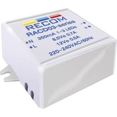 &Aacute;lland&oacute; LED &aacute;ramforr&aacute;s 700 mA, 90-264 V/AC, Recom Lighting RACD03-700