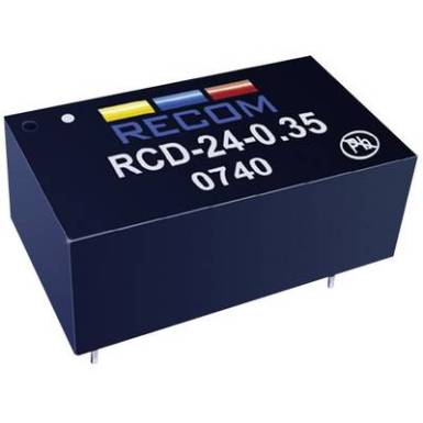 LED meghajtó, 4,5-36 V/DC, Recom Lighting RCD-24-0.35/Vref LED meghajtó, 4,5-36 V/DC, Recom Lighting RCD-24-0.35/Vref