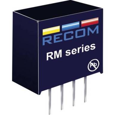 0,25 W-os DC/DC átalakító, be: 3,3 V/DC, ki: 3,3 V/DC, 76 mA, 0,25 W, Recom International RM-3.33.3S 0,25 W-os DC/DC átalakító, be: 3,3 V/DC, ki: 3,3 V/DC, 76 mA, 0,25 W, Recom International RM-3.33.3S