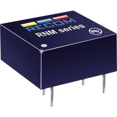 1 W-os DC/DC &aacute;talak&iacute;t&oacute;, be: 5 V/DC, ki: 5 V/DC,  200 mA, 1 W, Recom International RNM-0505S