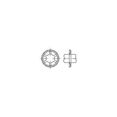 Tengely gyűrű Artikel 88122 500 db TOOLCRAFT 159384 Tengely gyűrű Artikel 88122 500 db TOOLCRAFT 159384