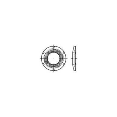 Záró alátét, belső Ø: 12 mm 100 db TOOLCRAFT 159426 Záró alátét, belső Ø: 12 mm 100 db TOOLCRAFT 159426