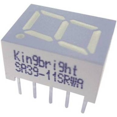 LED kijelző, SC39-11EWA, számjegy méret: 10MM LED kijelző, SC39-11EWA, számjegy méret: 10MM