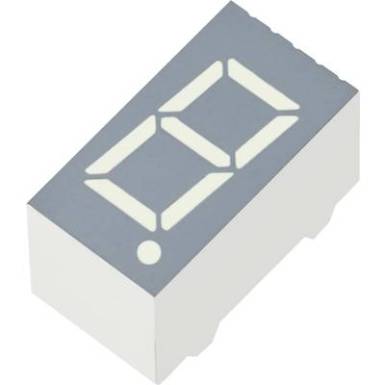 LED kijelző, zöld 14x7,5x8,5mm A LED kijelző, zöld 14x7,5x8,5mm A