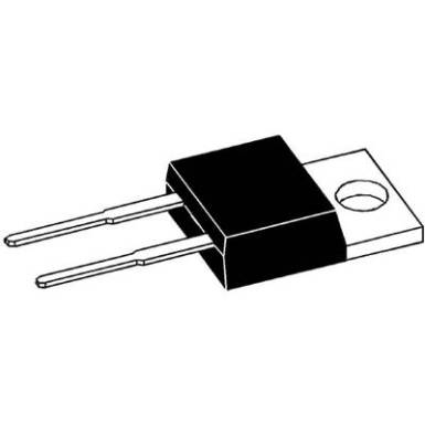 Di&oacute;da, h&aacute;z t&iacute;pus: TO-220AC, I(F) 30 A, z&aacute;r&oacute;fesz&uuml;lts&eacute;g: U(R) 2200 V, IXYS DNA30E2200PA