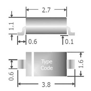 Univerzális szilícium dióda, 1 N 4148, ház típus: SOD-123F, I(F) 150 mA, zárófeszültség: U(R) 75 V, Diotec 1N4148W Univerzális szilícium dióda, 1 N 4148, ház típus: SOD-123F, I(F) 150 mA, zárófeszültség: U(R) 75 V, Diotec 1N4148W