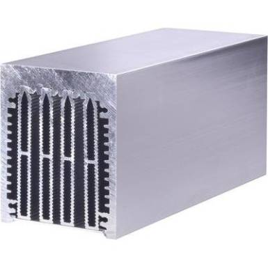 Hűtőborda K-profil nagy teljes&iacute;tm&eacute;nyű  Fischer Elektronik LA-6-150, 150 x 75 x 62 mm R(th) 0.3 K/W