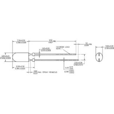 LED ovális 50X100 GRAD 4mm piros LED ovális 50X100 GRAD 4mm piros