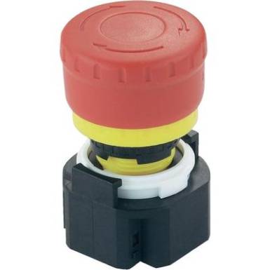 IDEC vészkikapcsoló gomb, Ø16 mm, 250V, 3A, 3 nyitó, 1 záró, XA1E-BV313R IDEC vészkikapcsoló gomb, Ø16 mm, 250V, 3A, 3 nyitó, 1 záró, XA1E-BV313R