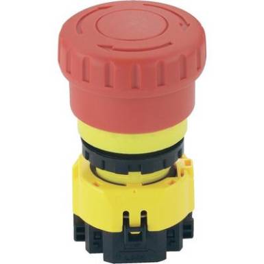 IDEC v&eacute;szkikapcsol&oacute; gomb, &Oslash;22 mm, 250V, 3A, 3 nyit&oacute;/1 z&aacute;r&oacute;, XW1E-BV413R