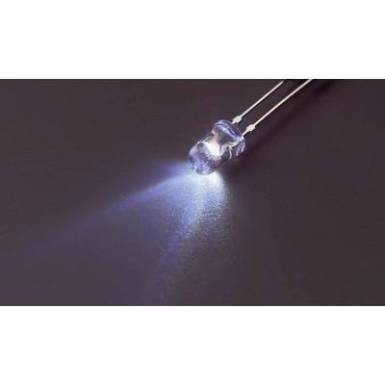 Szuperfényes fehér LED, Nichia 60° 3mm 3400mcd, NSPW315DS Szuperfényes fehér LED, Nichia 60° 3mm 3400mcd, NSPW315DS
