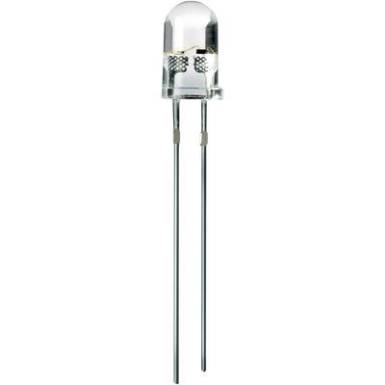 Gyertya LED 5 mm, sárga Gyertya LED 5 mm, sárga