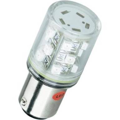 BA 15d foglalatú LED jelzőlámpa 15 db szuperfényes LED-del piros 12 V DC/AC Barthelme 52190111 BA 15d foglalatú LED jelzőlámpa 15 db szuperfényes LED-del piros 12 V DC/AC Barthelme 52190111