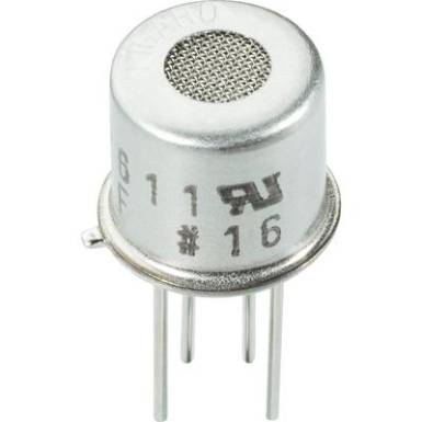 Gázérzékelő PB gázhoz Figaro TGS 2611-C00 Metán (Ø x Ma) 9.2 mm x 7.8 mm Gázérzékelő PB gázhoz Figaro TGS 2611-C00 Metán (Ø x Ma) 9.2 mm x 7.8 mm