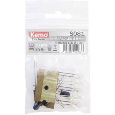 Infra LED dióda szett Kemo Electronic S081 Infra LED dióda szett Kemo Electronic S081