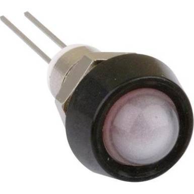 Fém reflektoros foglalat tömítéssel 5 mm-es LED-ekhez, Mentor RTM.5040 Fém reflektoros foglalat tömítéssel 5 mm-es LED-ekhez, Mentor RTM.5040