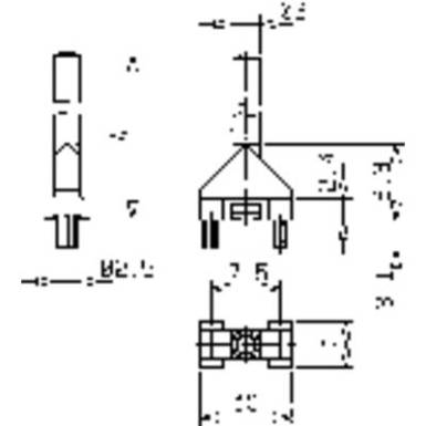 Fényvezető, álló, SMD-hez, Mentor 1275.1001 Fényvezető, álló, SMD-hez, Mentor 1275.1001