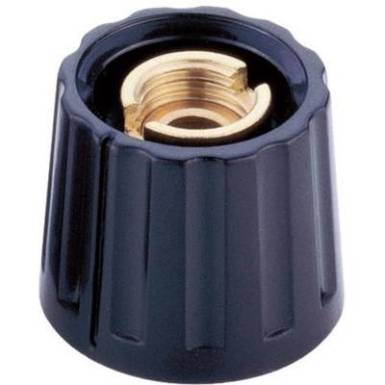 Gomb fekete 20 6 mm