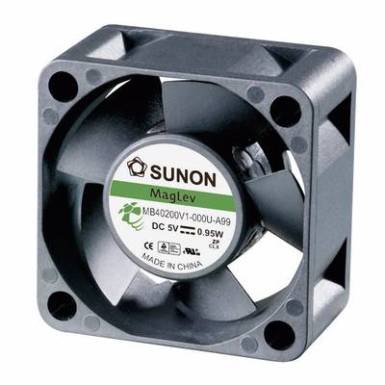 Axiális ventilátor (ipari), 5 V/DC 13.08 m³/h (Sz x Ma x Mé) 40 x 40 x 20 mm Sunon MB40200V2-0000-A99 Axiális ventilátor (ipari), 5 V/DC 13.08 m³/h (Sz x Ma x Mé) 40 x 40 x 20 mm Sunon MB40200V2-0000-A99