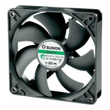 Axi&aacute;lis ventil&aacute;tor (ipari), 12 V/DC 183.83 m&sup3;/h 120 x 120 x 25 mm Sunon MEC0251V1-000U-A99