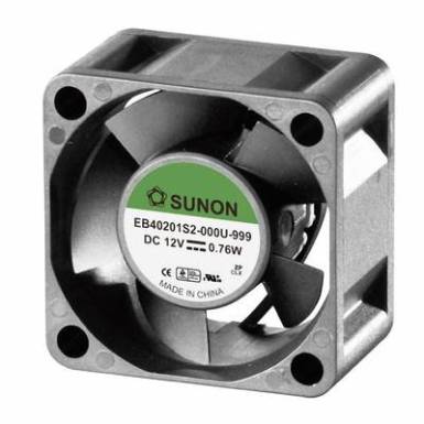 Axiális ventilátor (ipari), 5 V/DC 15.12 m³/h (Sz x Ma x Mé) 40 x 40 x 20 mm Sunon EB40200S1-000U-999 Axiális ventilátor (ipari), 5 V/DC 15.12 m³/h (Sz x Ma x Mé) 40 x 40 x 20 mm Sunon EB40200S1-000U-999