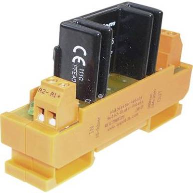 DC/AC szil&aacute;rdtest rel&eacute;, 10A, bemenet 15-32 V/DC, kimenet 250 V/A, PFE240D25