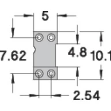 IC foglalat, precíziós, 0,75µM arany bevonattal, 4 pólusú. IC foglalat, precíziós, 0,75µM arany bevonattal, 4 pólusú.