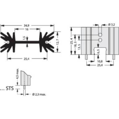 Hű,tő,borda SK104/25,4/STS Hű,tő,borda SK104/25,4/STS